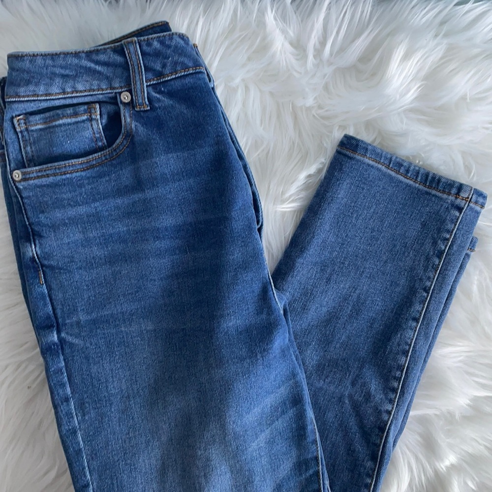 Denim High Waist Mom Jeans